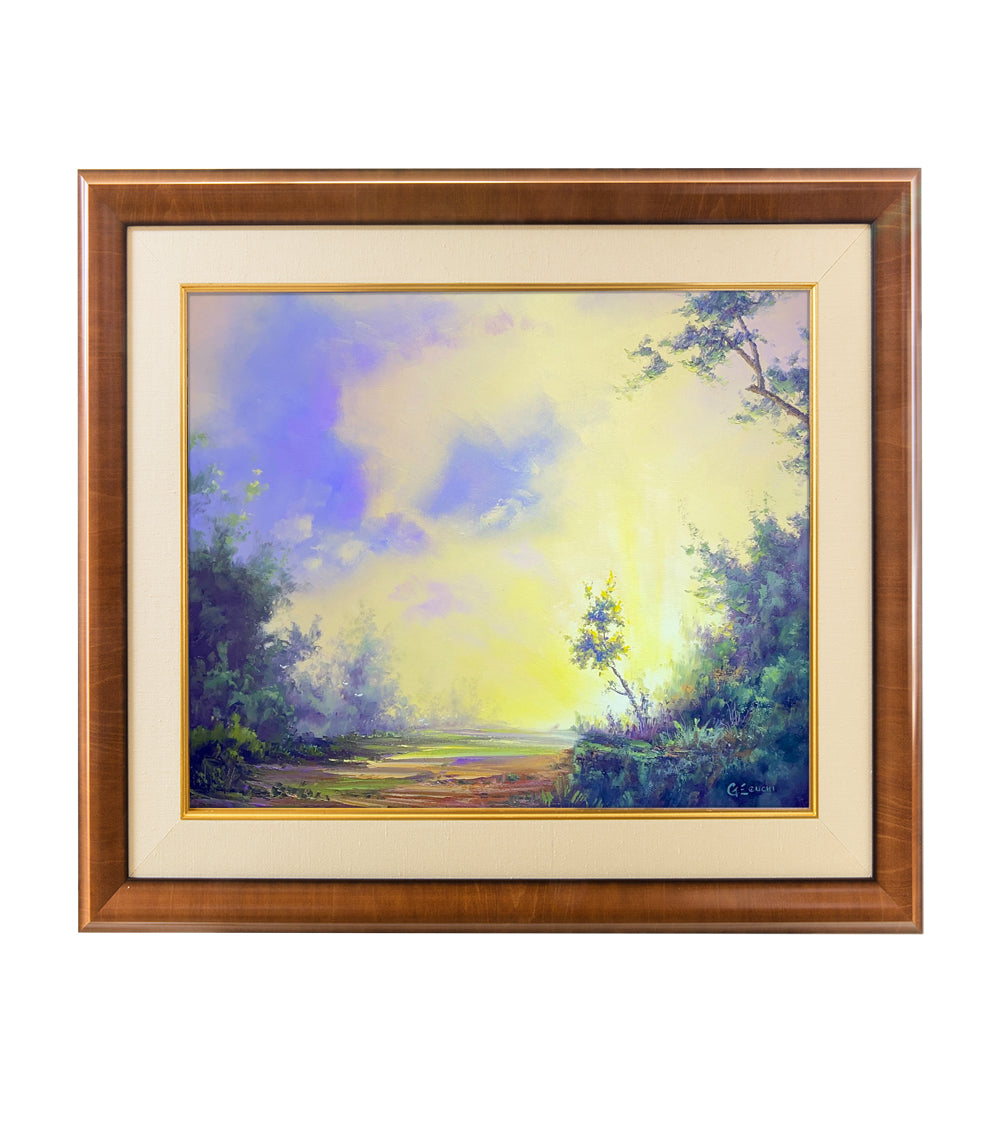 Original Painting: Walk Into Sunlit Meadows By George Eguchi – Martin 