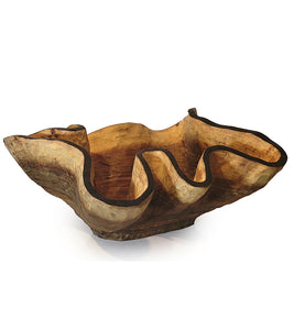 Carved Vessel "Textured Walnut" by Andy DiPietro