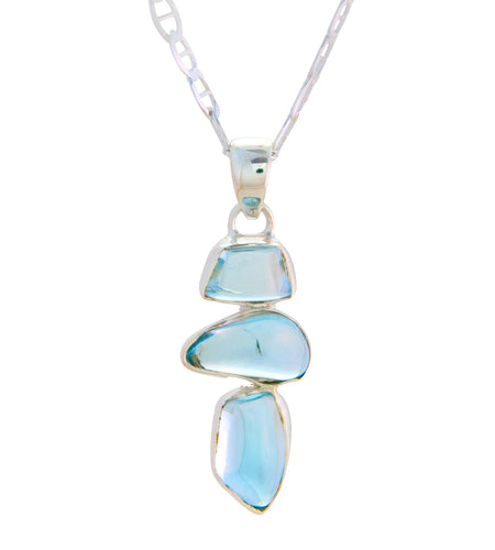 Blue Topaz Pendant