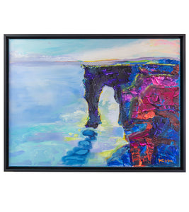 Holei Sea Arch by Kirk Boes, framed