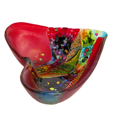 Crazy Heart Bowl - Red