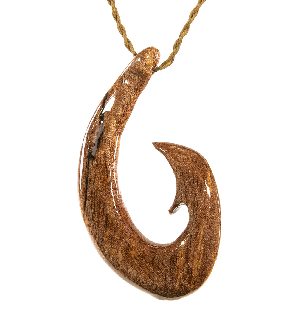 Waimea Koa Hook Pendant