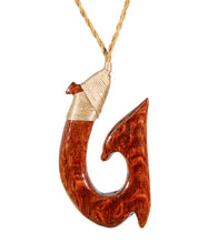 Lacewood Hook Pendant