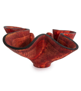 Carved Vessel "Autumn Leaf  " by Andy DiPietro