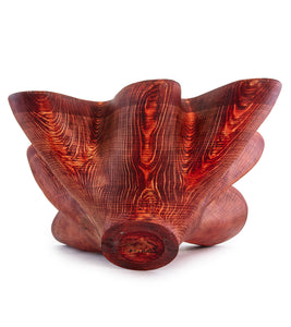 Carved Vessel "Autumn Leaf  " by Andy DiPietro