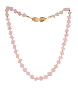 Rose Quartz Necklace by Galit