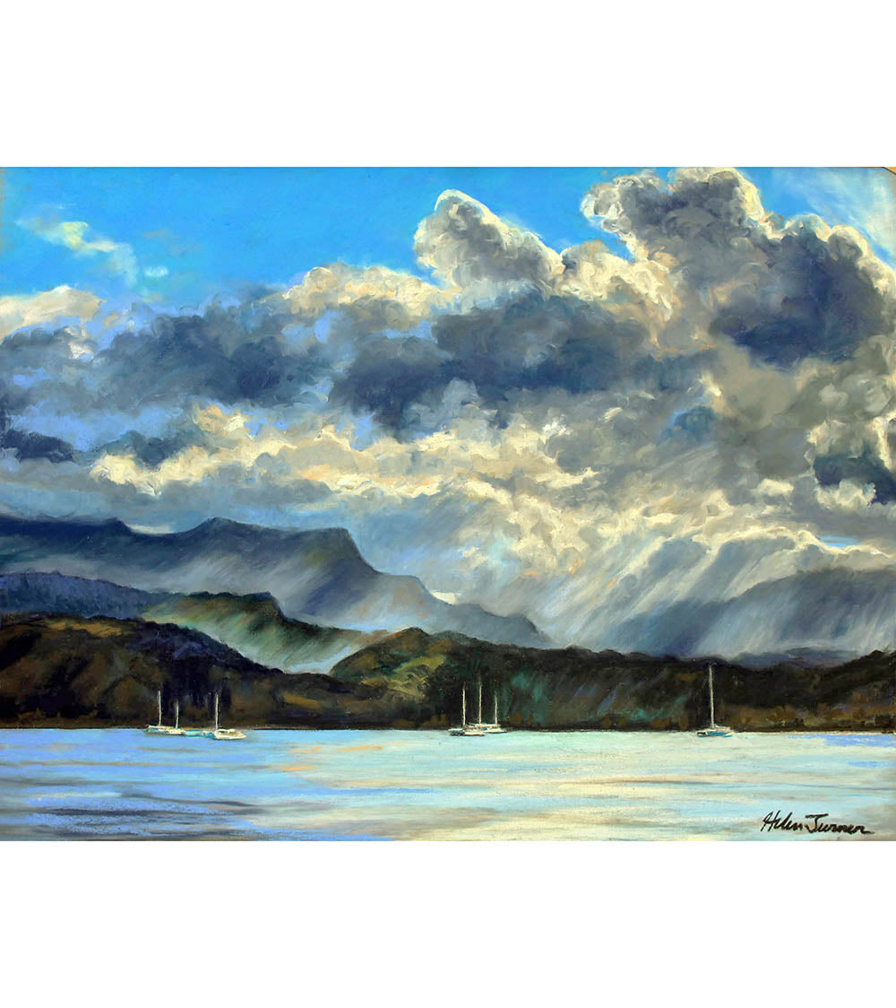 Hanalei Afternoon in October by Helen Turner