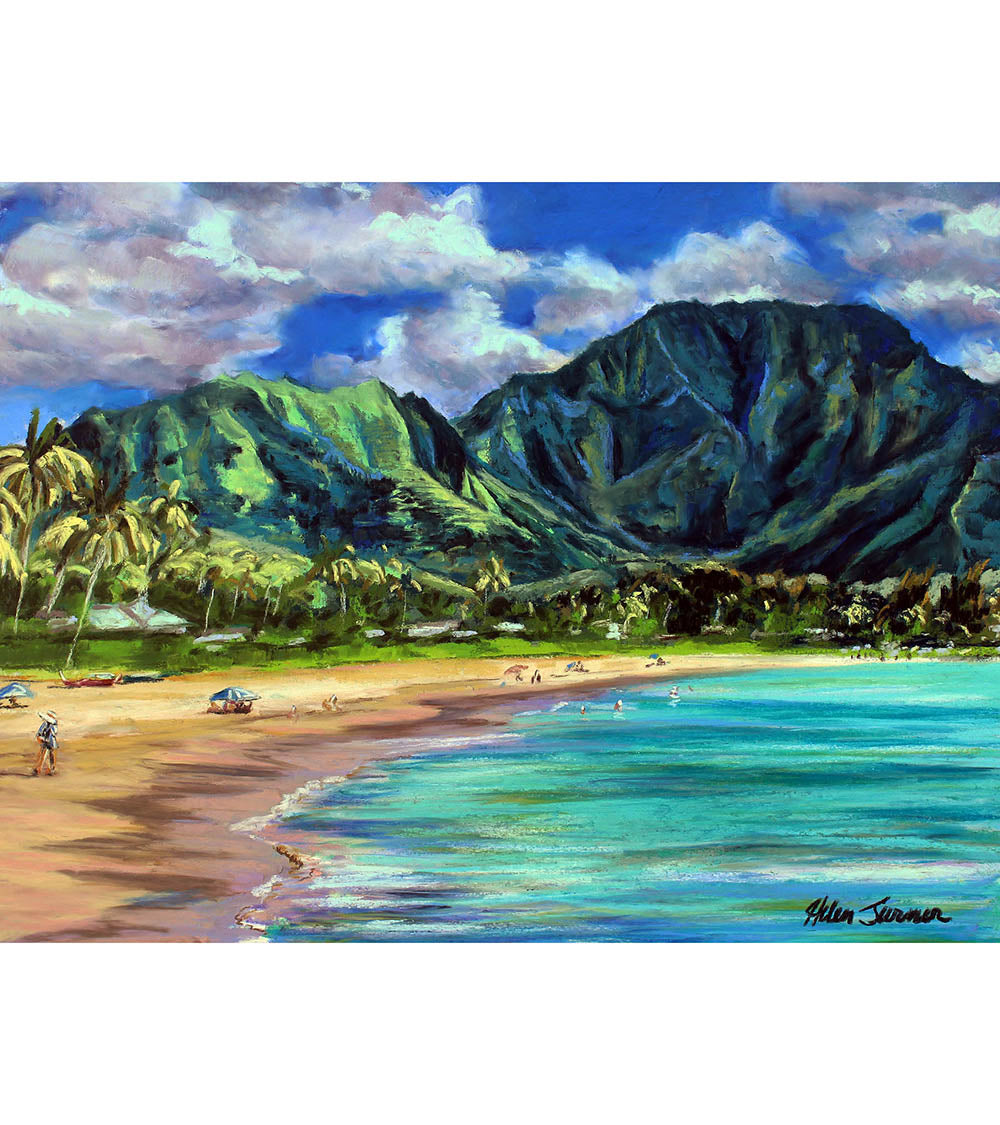 Hanalei Bay by Helen Turner