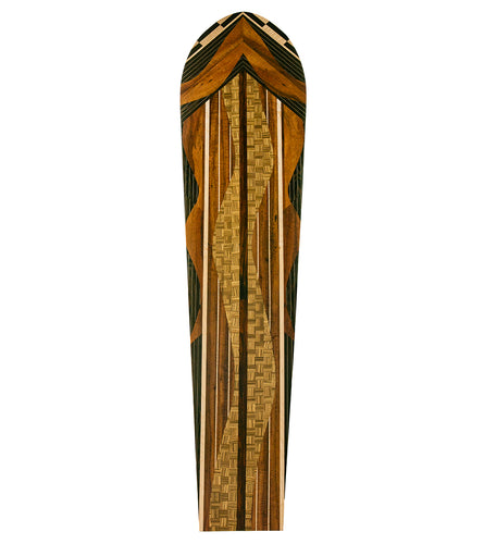 Hawaiian Marquetry Surfboard 