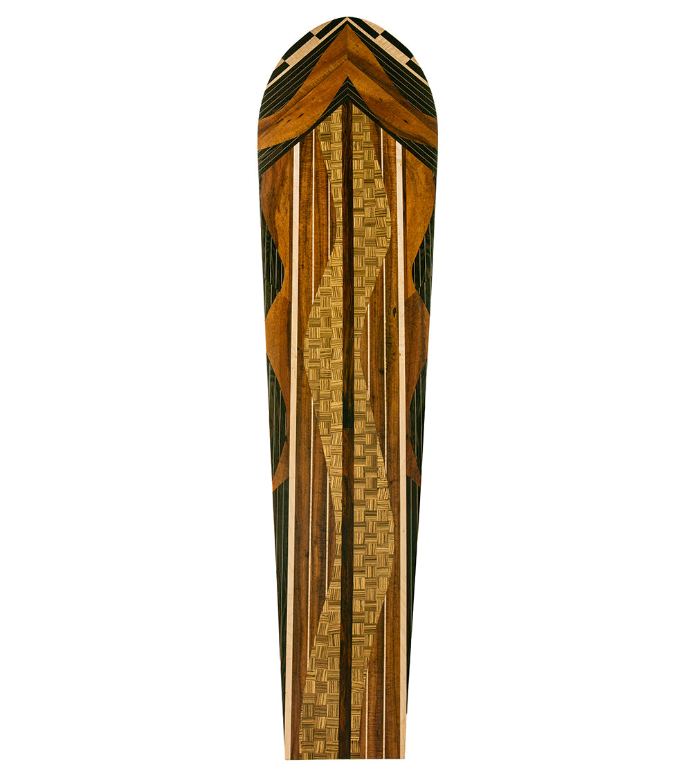 Hawaiian Marquetry Surfboard 