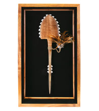 Hawaiian Weapon "Koa Stingray with Marlin Bill Shark Teeth"