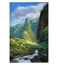 Original Pastel Painting "Iao Needle" by Michael Clements 18x12