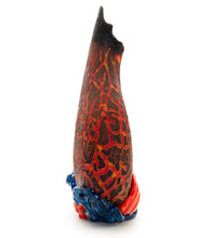 Crackled Surface Flow Vase