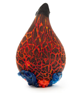 Crackled Surface Flow Vase