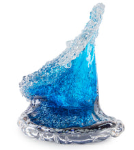 Glass Wave Sculpture "Kalapana Kai Sidewave" W254"