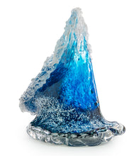 Glass Wave Sculpture "Kalapana Kai Sidewave" W260"