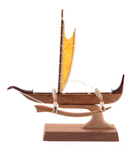 Koa 4.0”L Canoe “Manini Marquesan” by Francis Pimmel