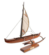 Koa 18" Canoe "Opelu Poly" by Francis Pimmel