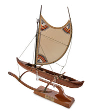 Koa 18" Canoe "Opelu Poly" by Francis Pimmel