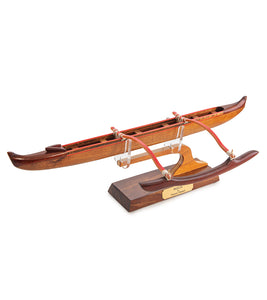 Koa 20" Canoe "Malia with Koa Hull" by Francis Pimmel