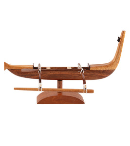 Koa 10”L Canoe “Mini Cook Island” by Francis Pimmel