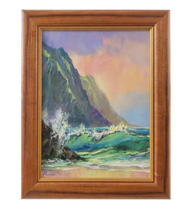 Original Painting "Sunlit Surf" by Michael Powell