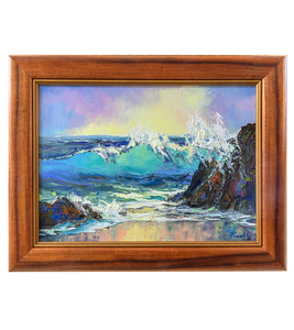 Original Painting "Hawaiian Surf" by Michael Powell