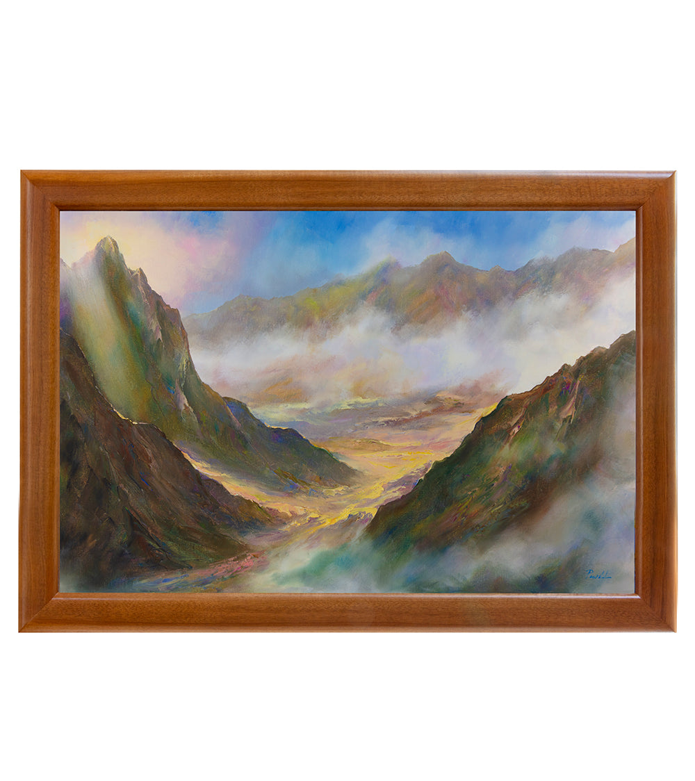 Original Painting:Haleakala, Maui 4/23 by Michael Powell 36x24