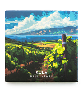 "Kula" Travel Art Coaster