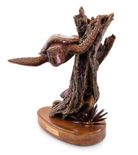 Koa Wood Sculpture "Island Kama'aina" by Craig Nichols