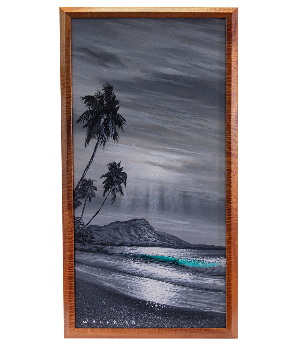 Original Painting: Acrylic: Diamondhead Memory by Walfrido Garcia