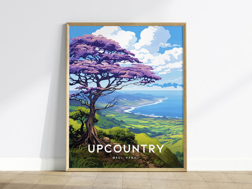 Upcountry Jacaranda, Maui, Hawaii