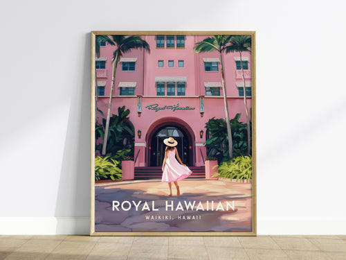 Royal Hawaiian Hotel, Oahu, Hawaii