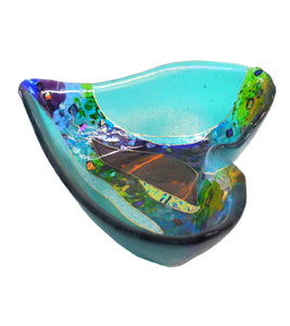 Crazy Heart Bowl - Light Blue