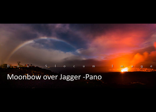 Moonbow Over Jagger by Don Slocum