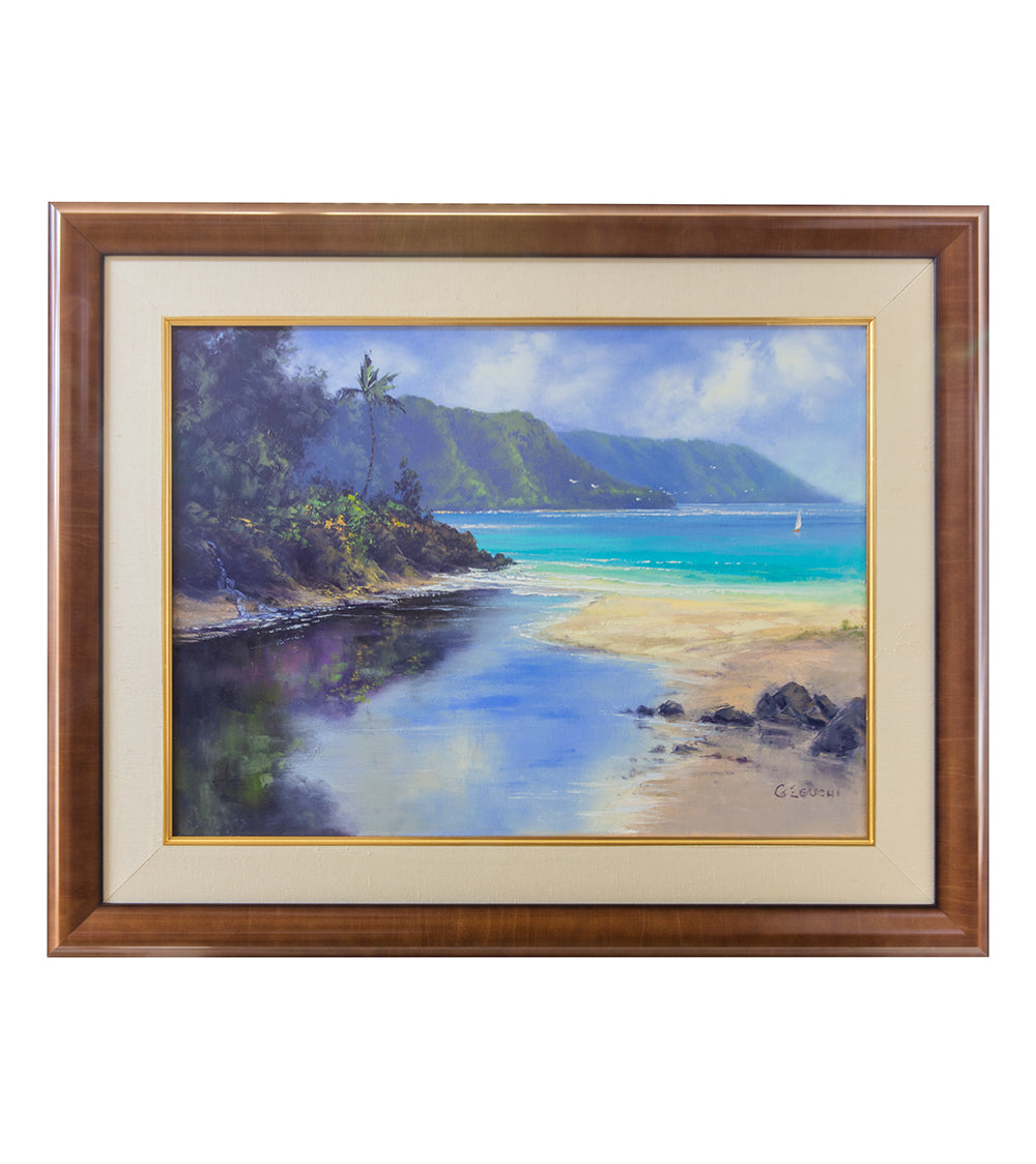 Original Painting: Island Solitude by George Eguchi – Martin & MacArthur