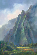 Original Painting: Kahalu’u Home by Michael Powell 24x36