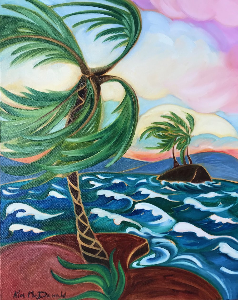 Original Painting: Maui Tradewinds by Kim McDonald