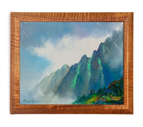 Original Painting: Above the Pali by Michael Powell 10x8