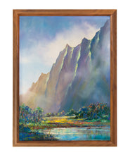 Original Painting: Kahalu’u Pond 11/22 by Michael Powell 18x24