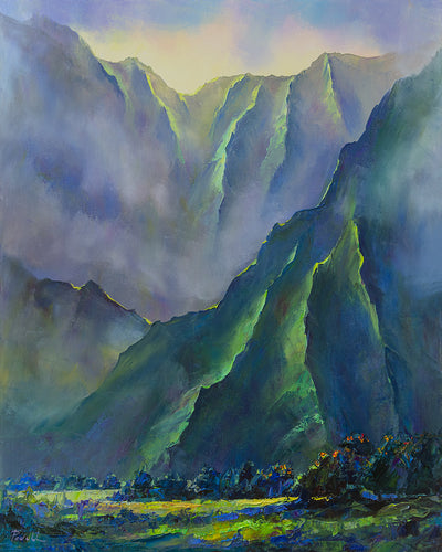 Original Painting: Onto the Valley by Michael Powell 1/23 24x30